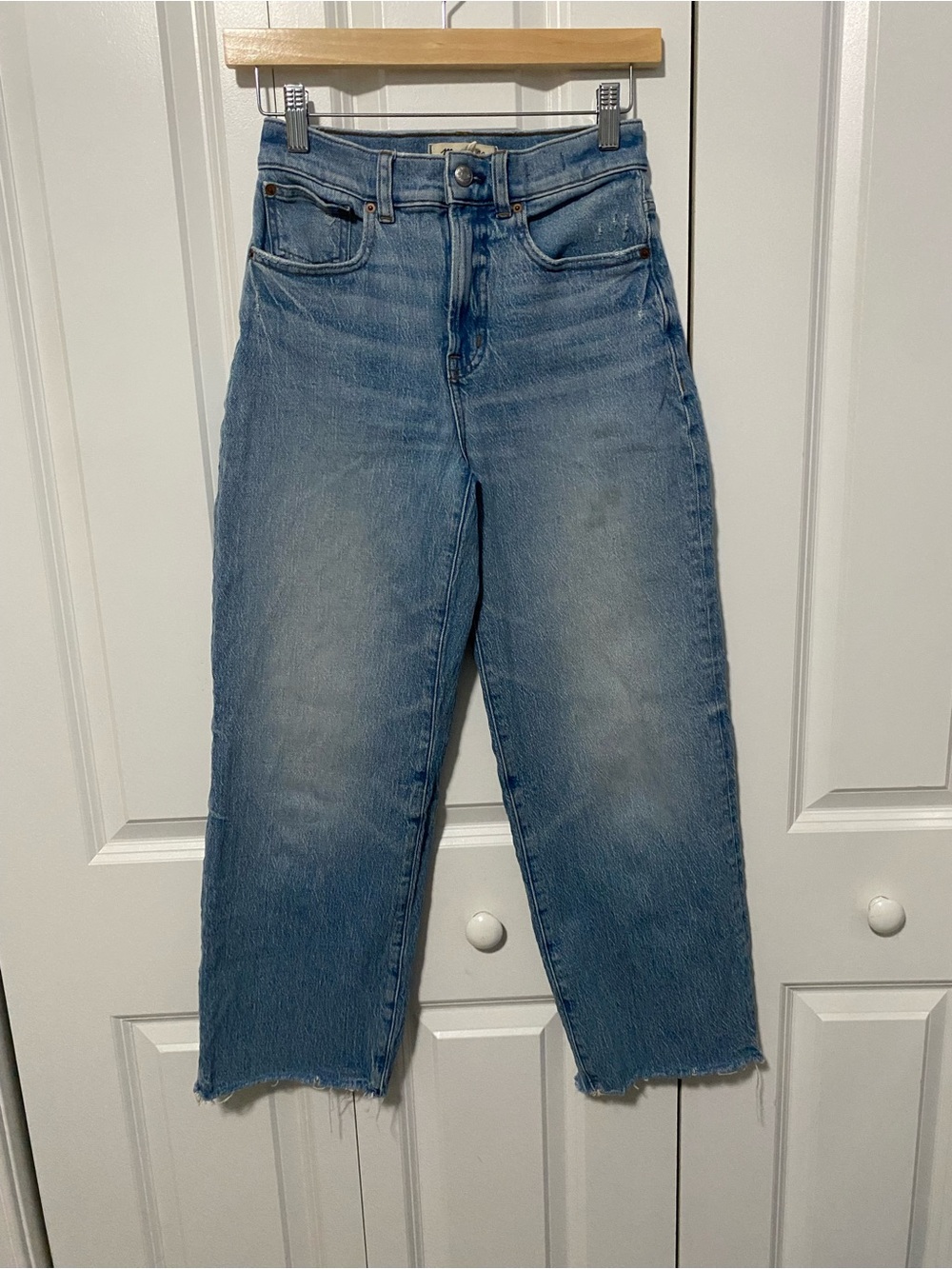 Madewell Perfect Vintage Wide Leg Crop Jean